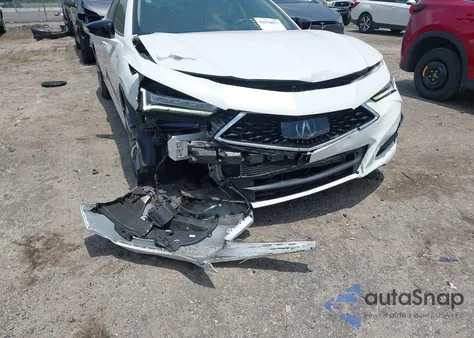 2021 Acura Tlx Advance Package из США, поврежденный, VIN 19UUB6F6XMA003533